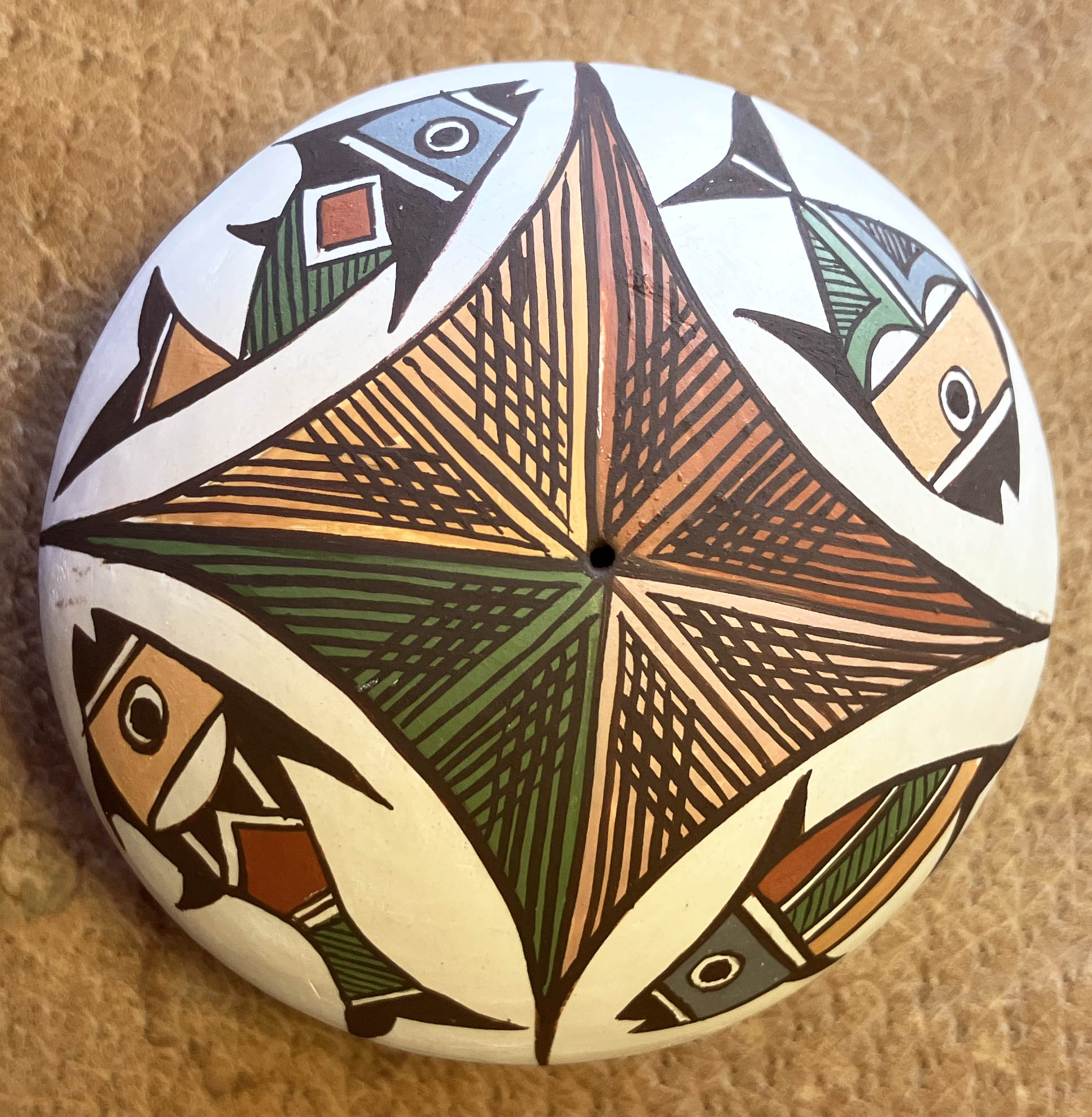 Diane Lewis | Acoma Seed Pot |  Penfield Gallery of Indian Arts | Albuquerque, New Mexico